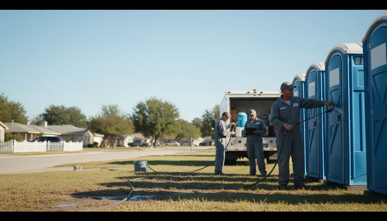 Long-Term Portable Toilet Rental in Basile, LA near me